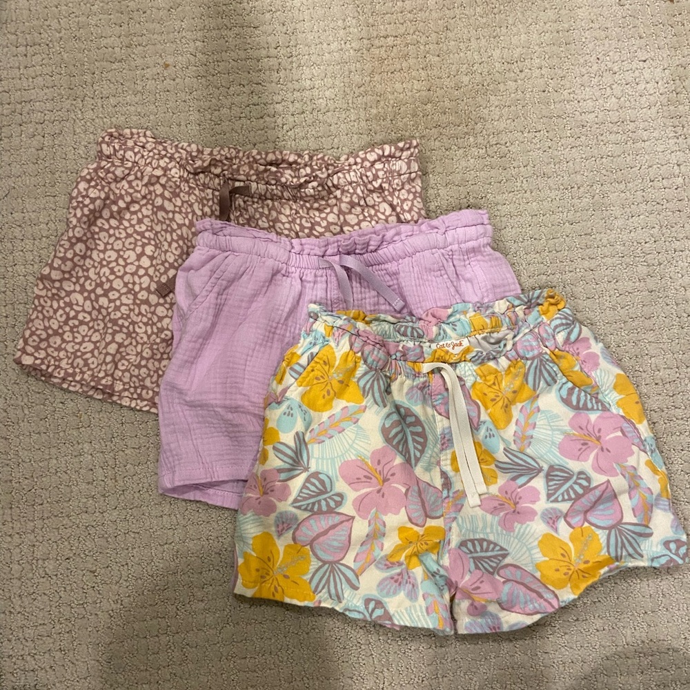 Girl’s Cat & Jack Shorts Bundle of 3- Size 10/12